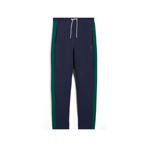 Freddy Pantaloni sport da uomo con bande a contrasto e fondo dritto Blu Uomo Xx Large