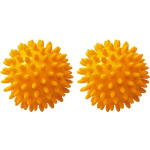 Sissel Pallina Massaggio Pilates Spiky-Ball Palla riccio per Massaggi Giallo Ø 8 cm.