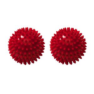 Sissel Pallina Massaggio Pilates Spiky-Ball Palla riccio per Massaggi Rosso Ø 9 cm.