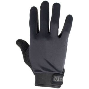 Base 33 Guanti Antiscivolo Unisex per allenamenti, training, Pilates, barrette, yoga e altre attività di fitness Nero Large (43-45)