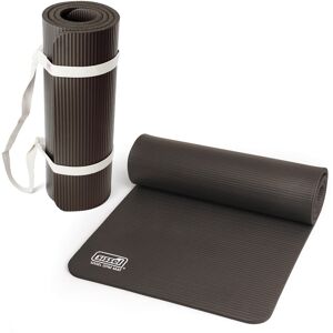 Sissel Kit Borsa o Cinghia + Materassino Pilates Yoga Fitness 1,5 cm Antracite