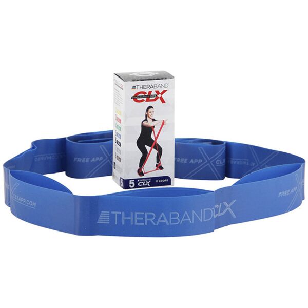 thera band clx 11 loop - elastici fitness blue (extra strong)