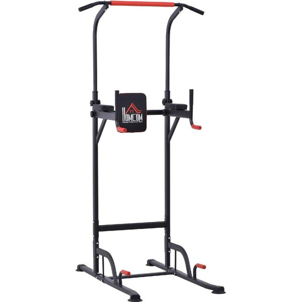 dechome a51106 stazione da fitness barra per trazioni altezza regolabile max. carico 120kg - a51106