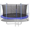 VIDAXL Set Trampolino 5 Pz 4,26 M