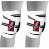 Rdx Sports Gym Knee Wraps Bianco