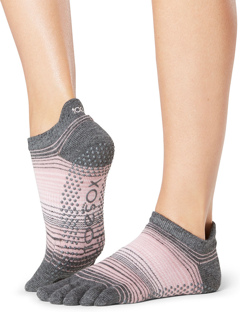 TOESOX Calzini Antiscivolo con dita, bassi