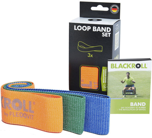 Blackroll Loop Band Set - elastici fitness Orange/Green/Blue