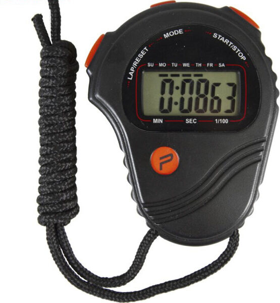 Pure2improve Stopwatch - cronometro Black