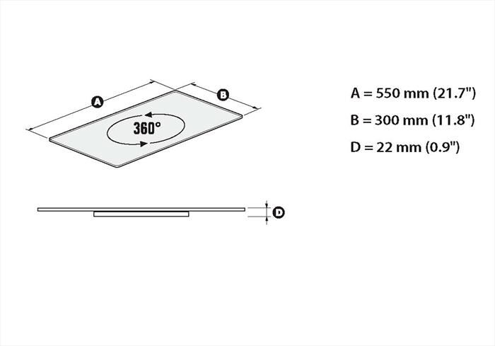 Meliconi Rotobase Elite M Bianco-bianco