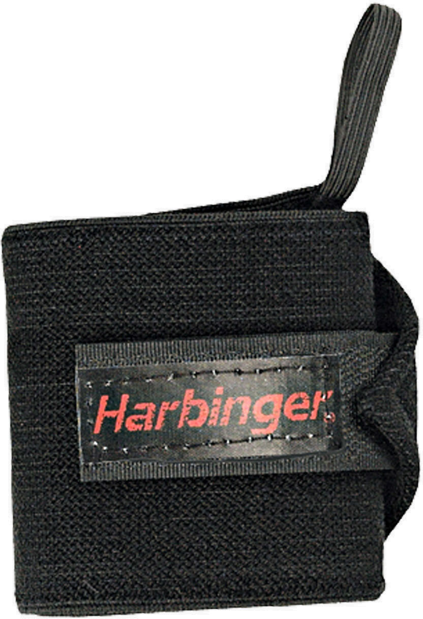 HARBINGER Pro Thumb Loop Wristwraps Colore: Nero