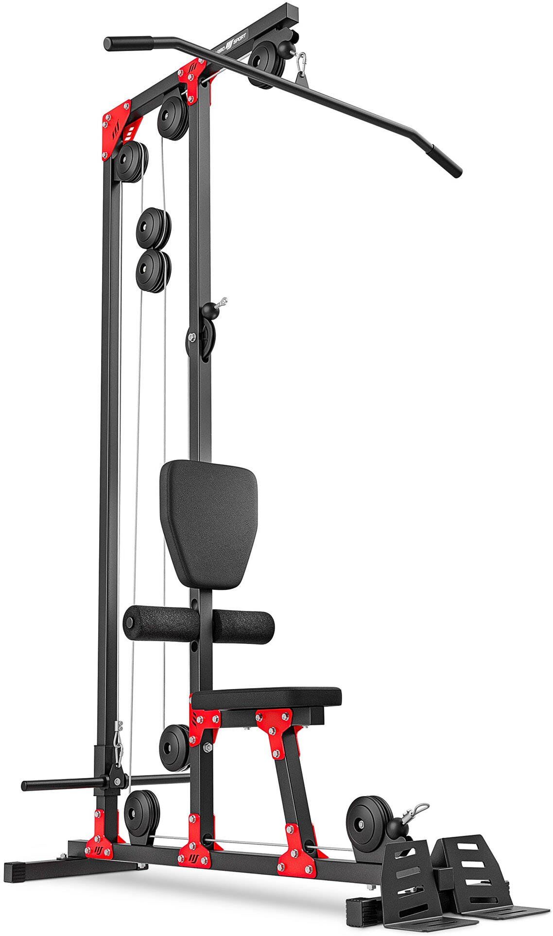 Stazione pulldown fissa con seduta MH-W106 2.0 - Marbo Sport