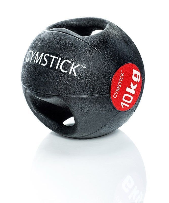 Gymstick medicijnbal met handvaten - 10 kg