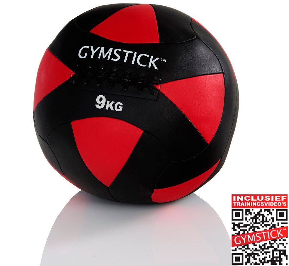Gymstick Wallball Met Trainingsvideos - 9 kg