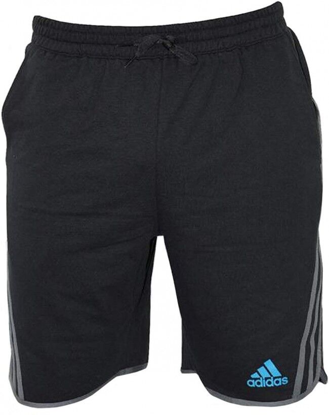 Adidas Leisure Fleece Short Beluga Zwart - S