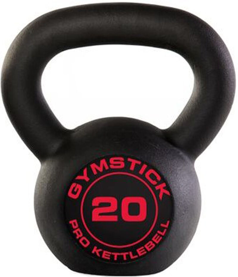 Gymstick Pro Kettlebell - Zwart - Met Online Trainingsvideo's - 20 kg