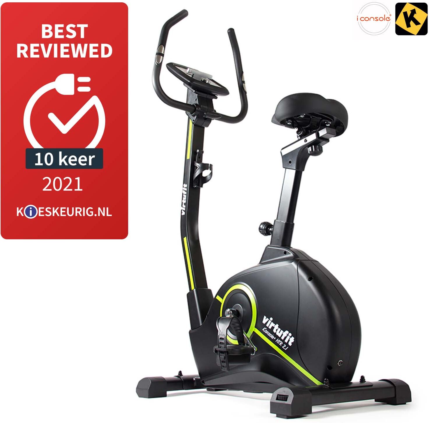 VirtuFit iConsole HTR 2.1 Ergometer Hometrainer - Inclusief Gratis Trainingvideo