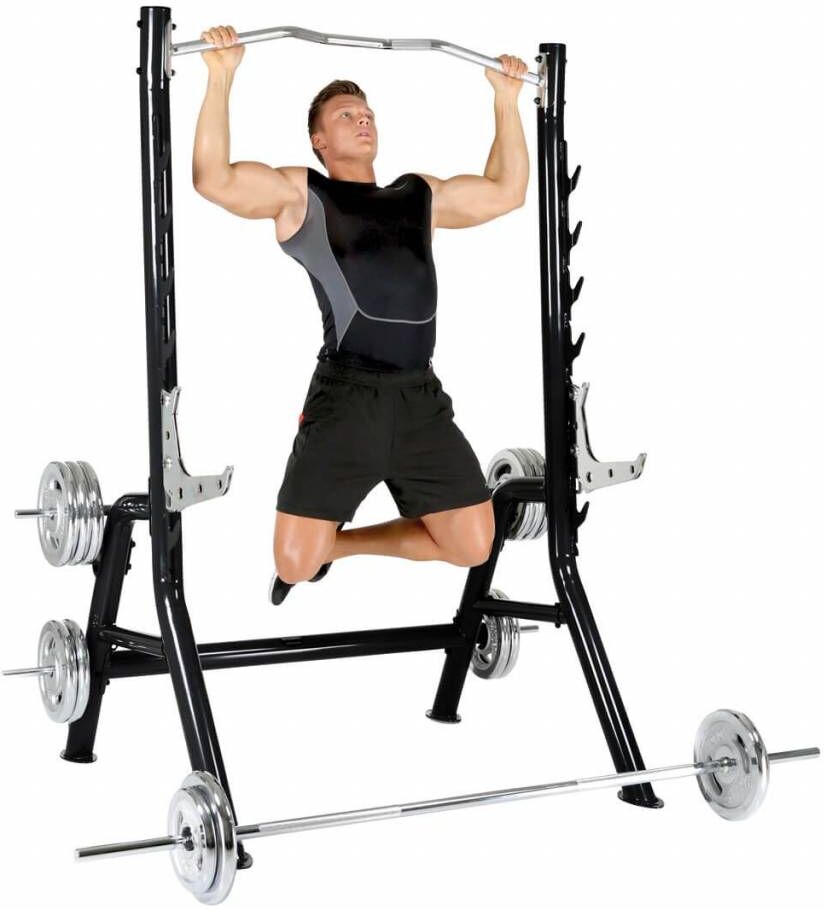 Finnlo Maximum Inspire Squat Rack met Optrekstang