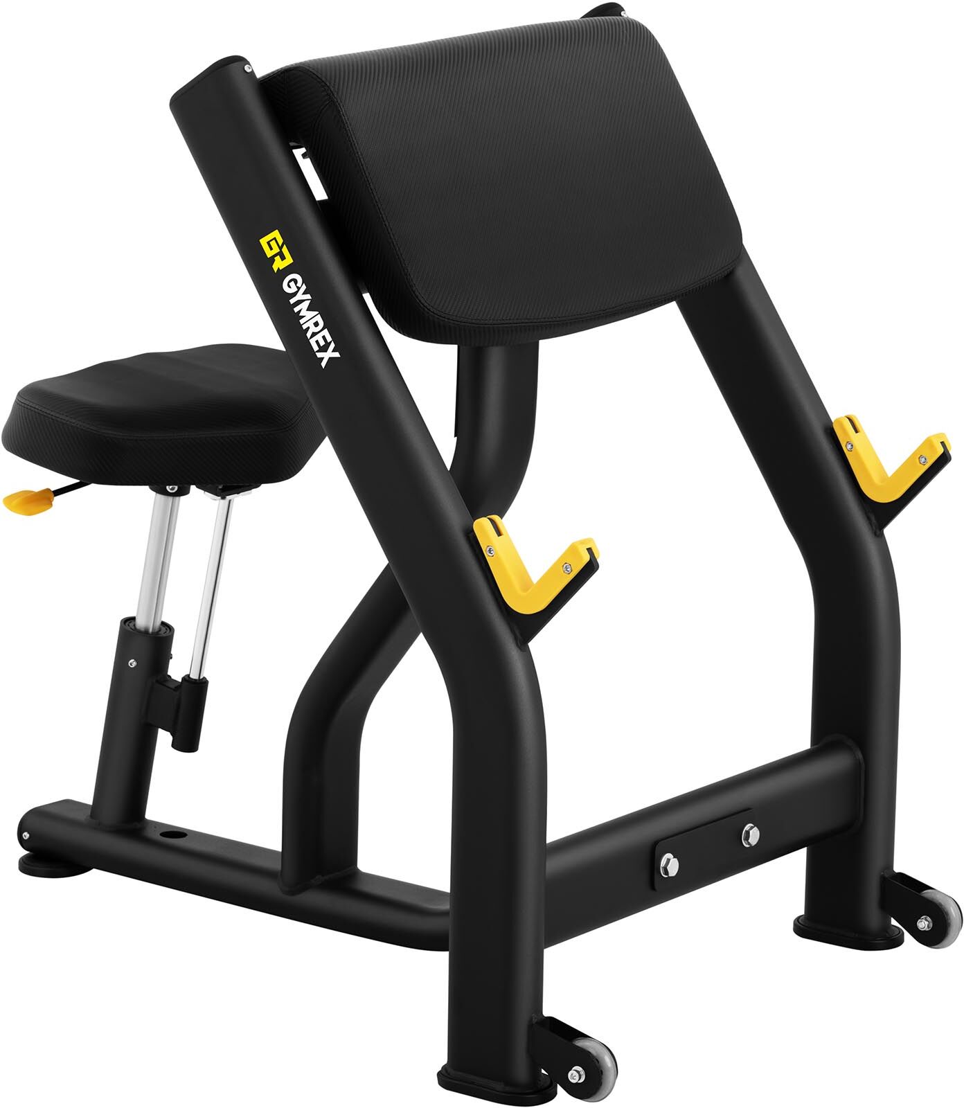 Gymrex Preacher Curl Bench - halterrek - zitting 42 x 26 cm GR-CB 200