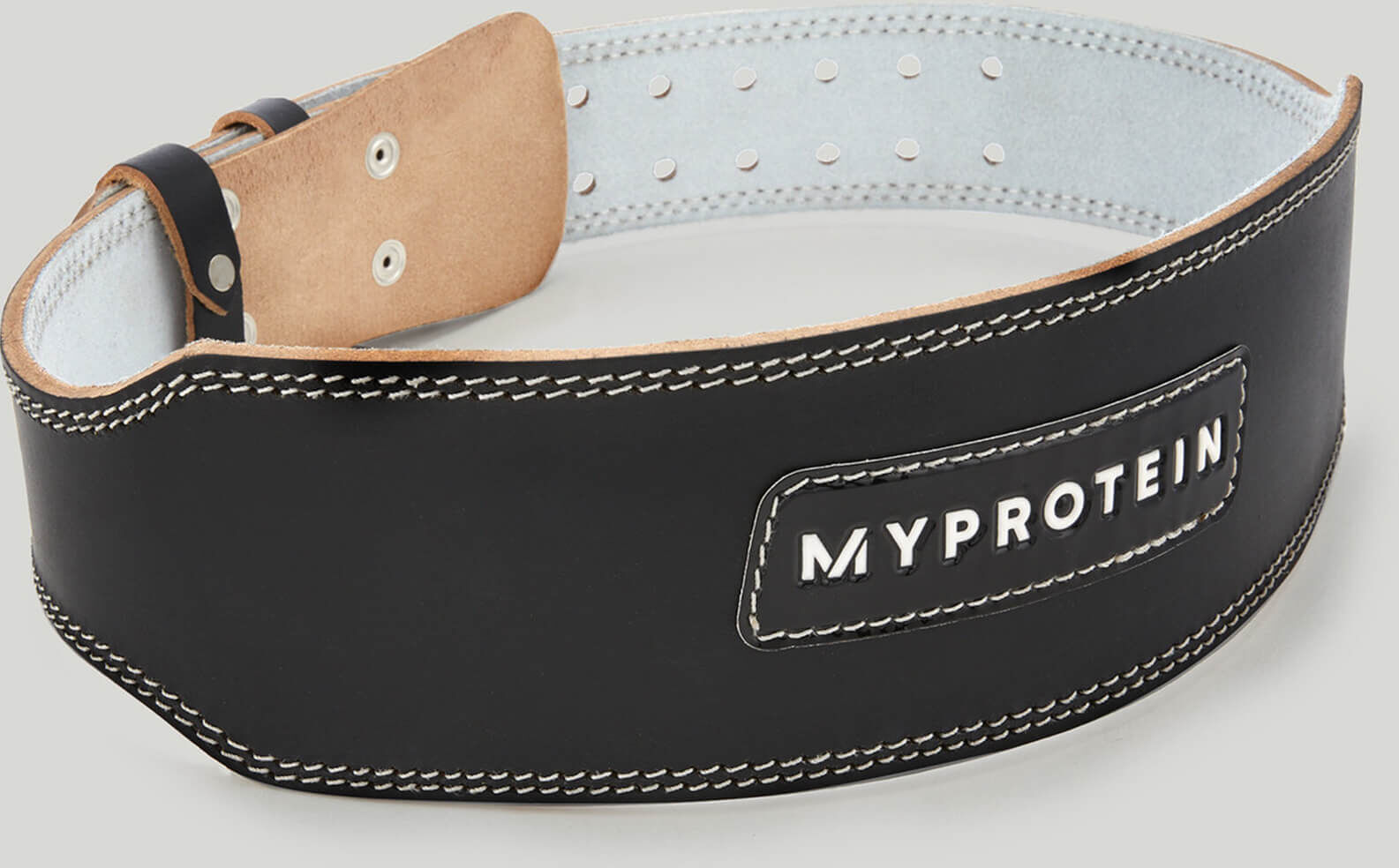 Myprotein Leather Lifting Belt - Large (32-40 Inch)