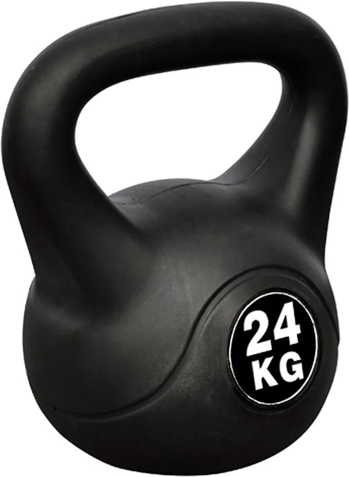 vidaXL Kettlebell met kunststof mantel 24kg