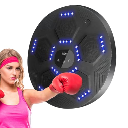 Ziurmut muziekboksmachine, draadloze muziek elektronische ponsmachine   Muziek Boxer Home Workout Machine, Home Gym voor volwassenen, heren en dames