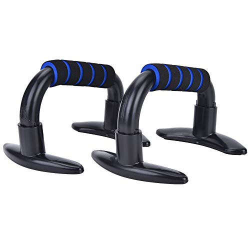 Srliya 1 Stuks Push-up Stand Bar voor Fitness Sportuitrusting voor Oefening Body Building (Koningsblauw)