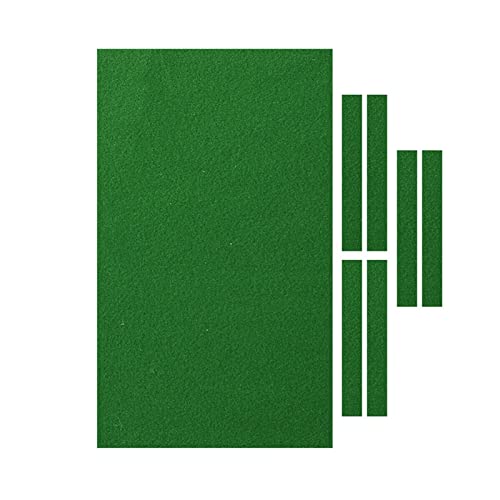Jiakalamo Biljarttafelkleed, biljarttafelkleed, premium vilten biljartmat, 2,8 m professioneel nylon biljarttafelkleed, tafelaccessoires voor binnen (groen)