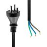 PROXTEND Power Cord Denemarken To Open Einde 20M Black