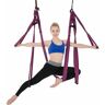 TUPOSTAR Aerial Pilates Swing, Aerial Yoga Hammock, Nylon Fabrics Swing Sling, Fly Yoga Anti-Gravity Durable Aerial Silks, With Carry Bag And Extension Straps,01