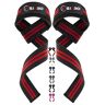 ASIPRO Weight Lifting Straps Gym Gewichtheffen Riemen Gewatteerde Lifting Straps Fitness for Deaadlift Weighlifting Straps voor Gewichtheffen, Deadlifting, en Powerlifting voor Dames en Heren