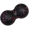 PLAFOPE Massage Rollerbal Massage Bal Roller Roller Mobiliteit Tool Dubbele Deep Tissue Roller Roze Back Roller Bal Lacrosse Bal Massager Scroll Wiel Penalty Kick Fitness Yoga-roller