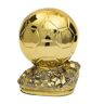 baa Gouden Bal Voetbaltrofeeënkampioen, Trophy Golden Ball Soccer, trofee beste speler awards (35 cm)