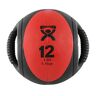 CanDo 5.5Kg rode Dual Handle Medicine Ball