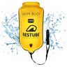 Restube Zwemboei van 12,5 liter met verstelbare riem: premium veiligheidsapparaat voor zwemmen in het openwater, 12,5 kg drijfvermogen, PVC-vrij – ideaal voor triatlons, kajakken, zeer goed zichtbaar