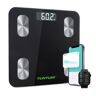 Tunturi Smart Scale   Weegschaal   Bluetooth   incl. lichaamsanalyse & hartslagmeter