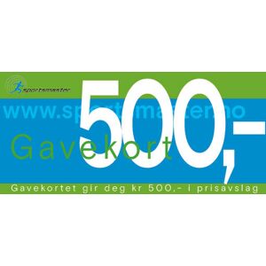 Gavekort 500,-