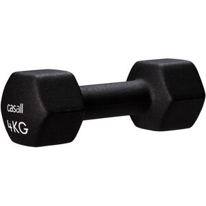 Casall Classic Dumbbell 4kg Black/white OneSize, Black/White