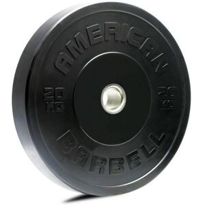 American barbell - Black Sport Bumper Plate 20 kg