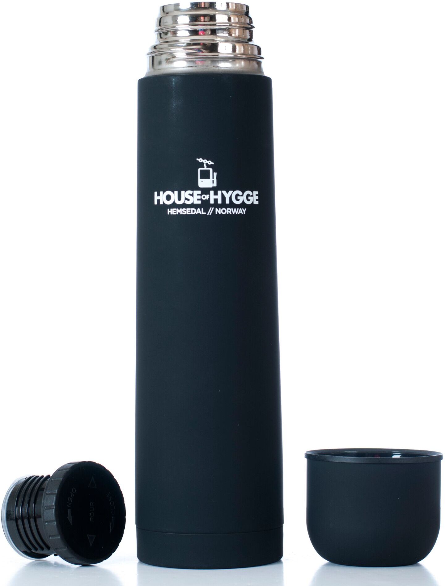 House of Hygge Termos, 1 liter Sort 2018