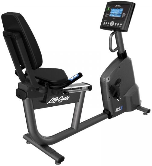 Life Fitness Sitte-ergometersykkel RS1 Go tysk display