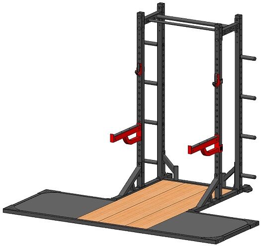 Pivot Løfteplattform Til Athletic Half Rack