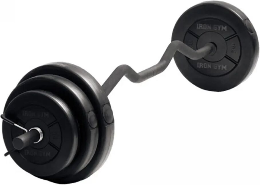 Iron Gym Justerbart curl stang sett 23 kg IRG033