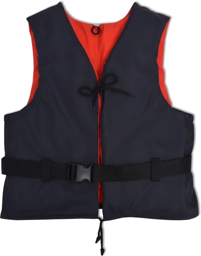 vidaXL Flytevest 50 N 70-90 kg marineblå