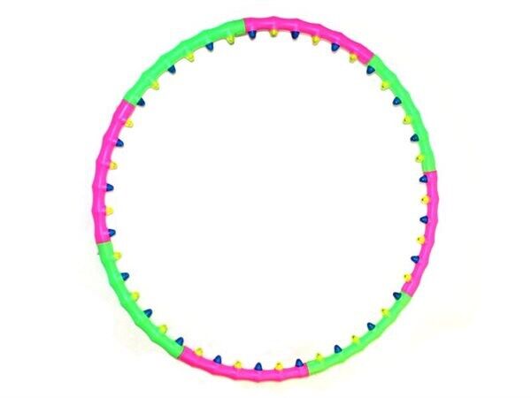 24hshop Hula Hoop Ring - Magnetisk - 940gram / 100cm