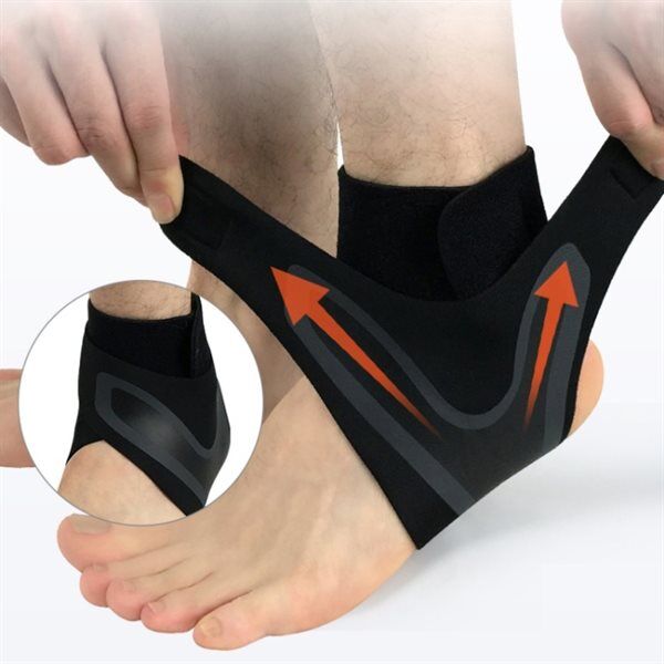 24hshop 2stk Fotleddstøtte Ankle Support - Medium Venstre