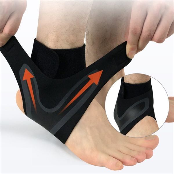 24hshop 2 stk Fotleddstøtte Ankle Support - Høyre Large