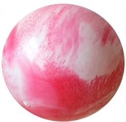 YoFit treningsball 55-75cm + pumpe - Rosa, 60cm