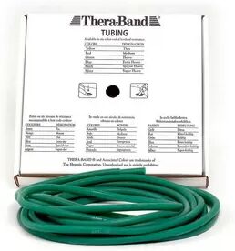 Thera-Band Theraband Tubing - Rundt treningsstrikk 7,5 m - grønn - Hardhet