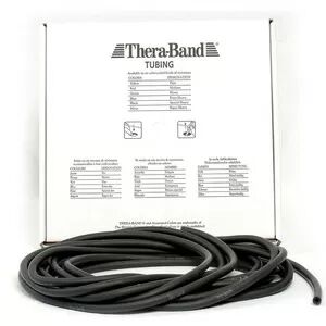 Thera-Band Theraband Tubing - Rundt treningsstrikk 7,5 m - svart - Hardhet