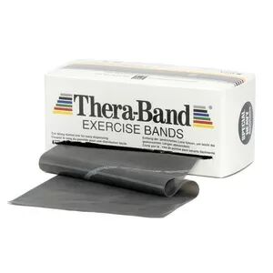 Thera-Band Thera Band Flat treningsstrikk 5,5 m - svart - Hardhet 6